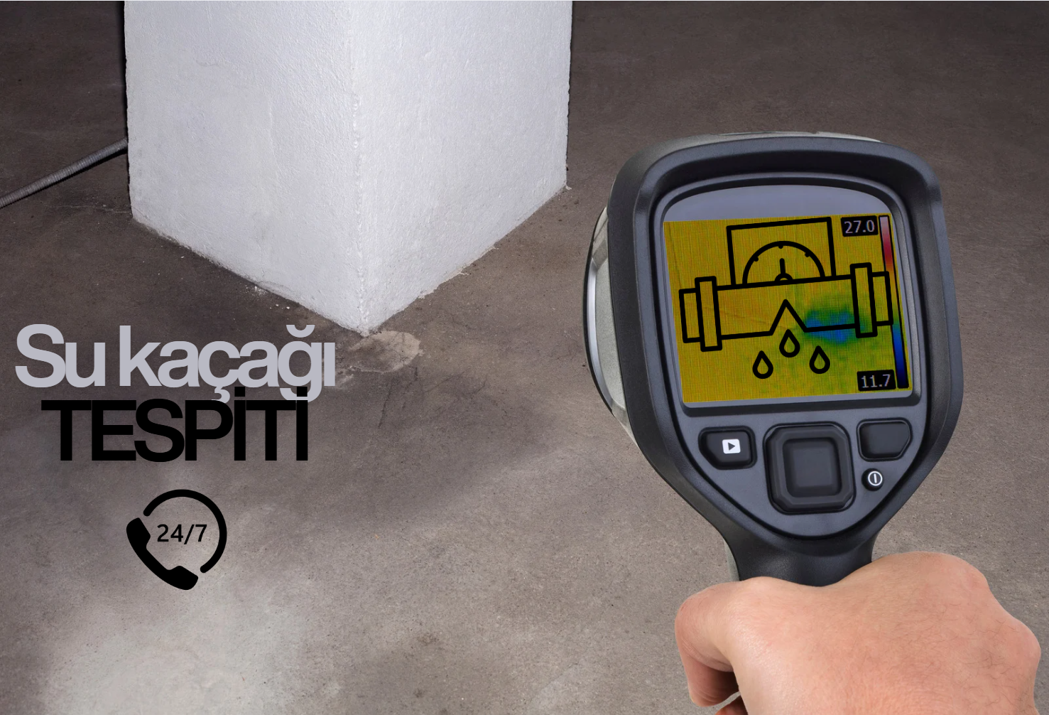 Bodrum Su Kaçağı Tespiti